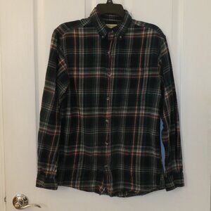 HOBBS CREEK | Plaid Flannel Button Down Shirt Men's Size S